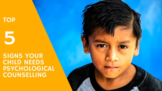 Top 5 Signs Your Child Needs Psychological Counselling