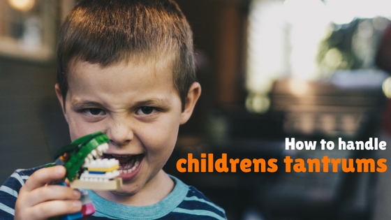 How You Should Handle Tantrums from Children