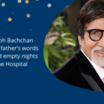 Amitabh Bachchan uses his father’s words to spend empty nights in the Hospital
